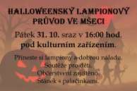 Halloweenský lampionový průvod